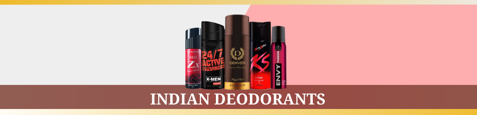 Indian Deodorant - Shop Best INDIAN Deodorants at Up to 70% OFF Online India.