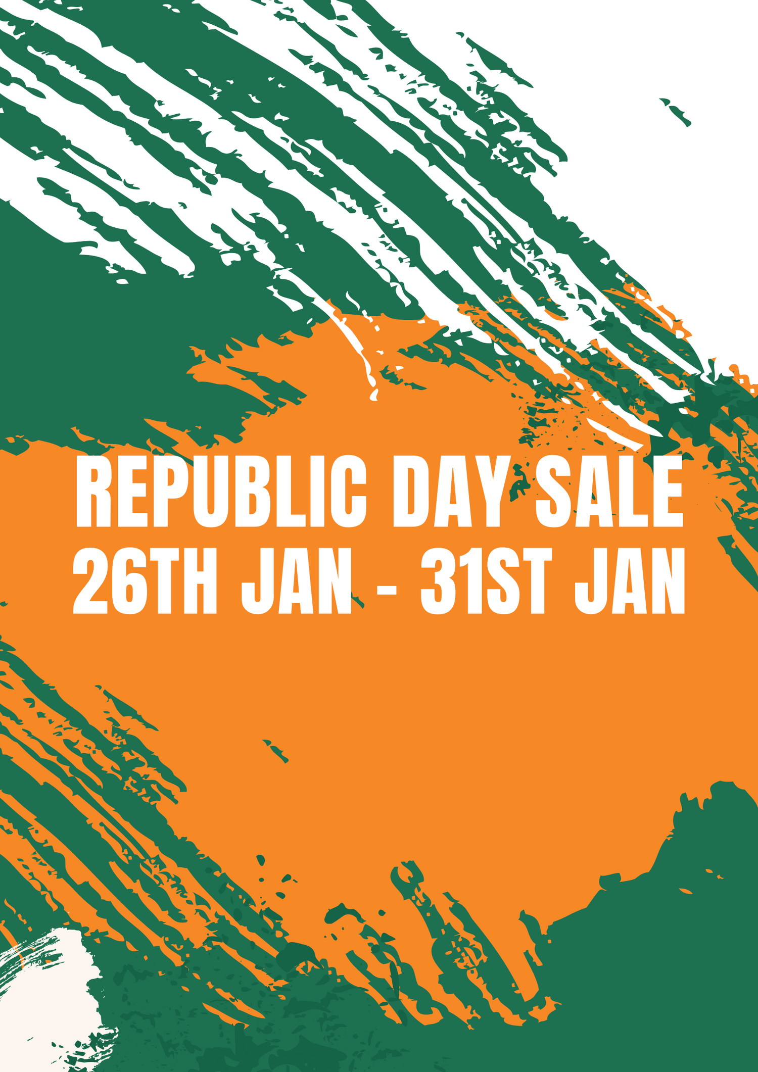 Republic Sale! Flat 50% OFF