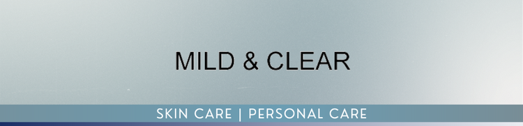 mild & clear-skin care