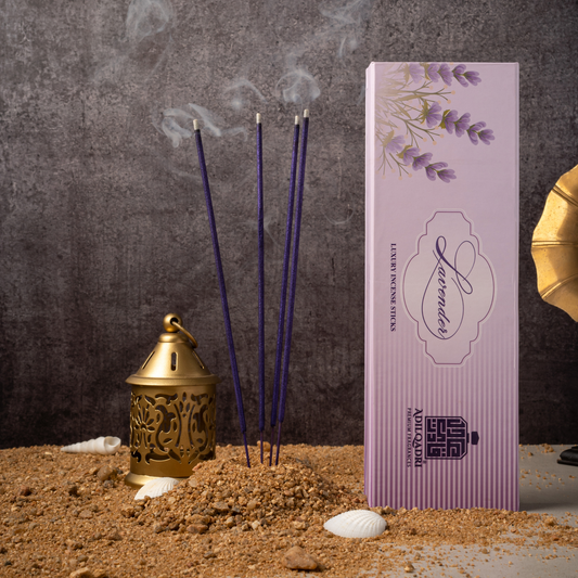 Adil Qadri Lavender Premium Quality Agarbatti ( Incense Stick ) 100 gms