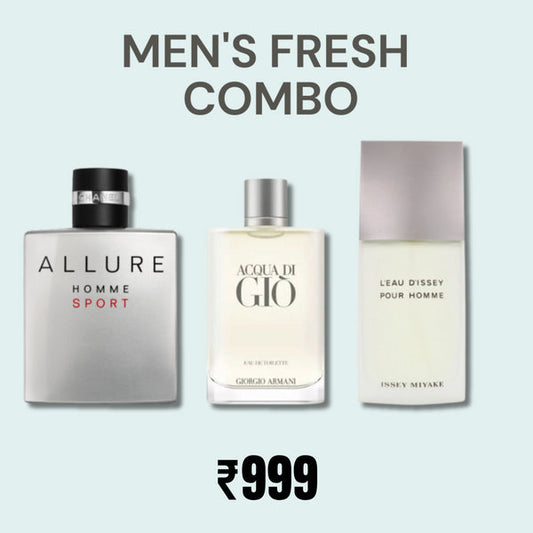 Men's Fresh Combo - 3 x 30ml