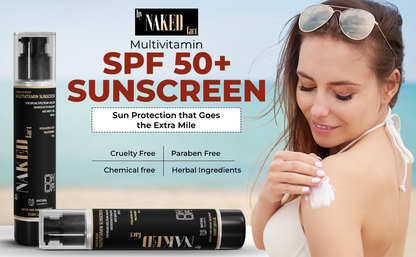 Absolute Moist Multivitamin SPF 50+ Sunscreen by NAKED fact - 50g