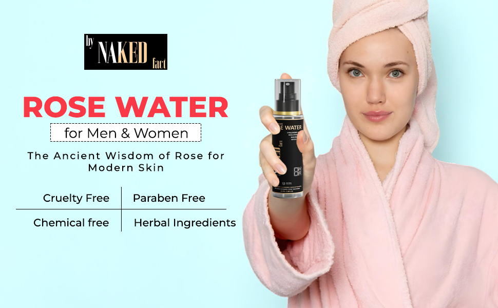 DevinePure Rose water by NAKED fact - 100g