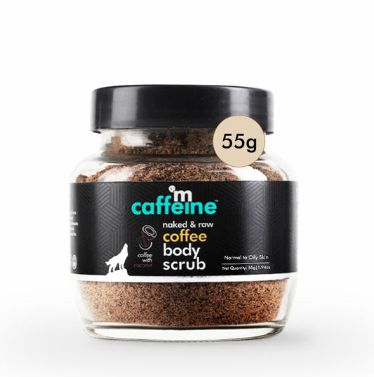 mCaffeine Naked & Raw Coffee Body Scrub