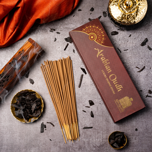 Adil Qadri Arabian Oudh Premium Quality Agarbatti ( Incense Stick ) 100 gms