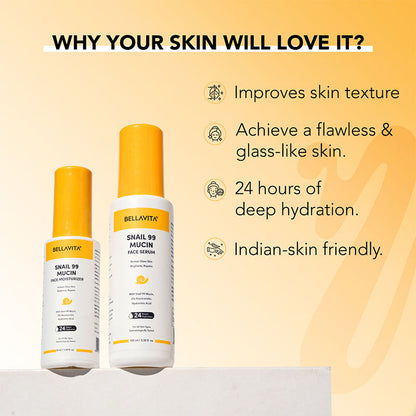 Bellavita Glowing Snail Mucin Duo