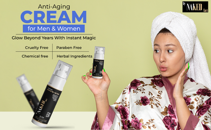 Argireline + Retinol Anti Ageing Cream by NAKED fact - 50g