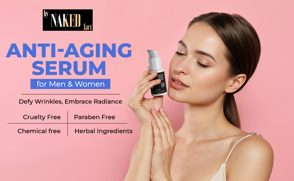 Argireline + Squalene Anti Ageing Serum by NAKED fact - 30g