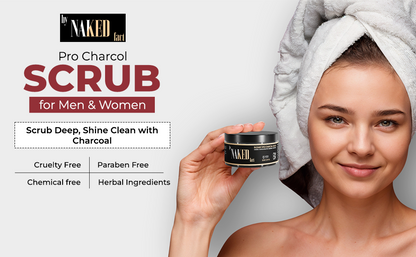 Radiant-Pro Charcoal Scrub by NAKED fact - 100g