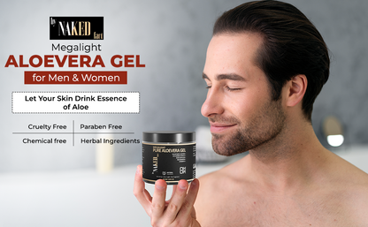 Megalight Pure Aloevera Gel by NAKED fact - 100g