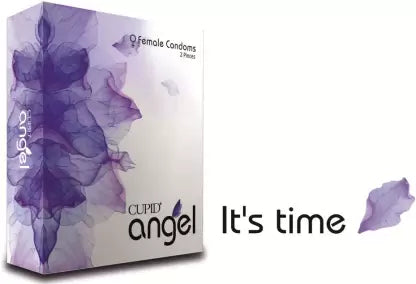 Cupid Angel Female Condoms Lubricated 1 Pcs