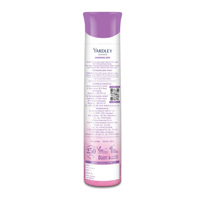 YARDLEY MORNING DEW DEO 150ML