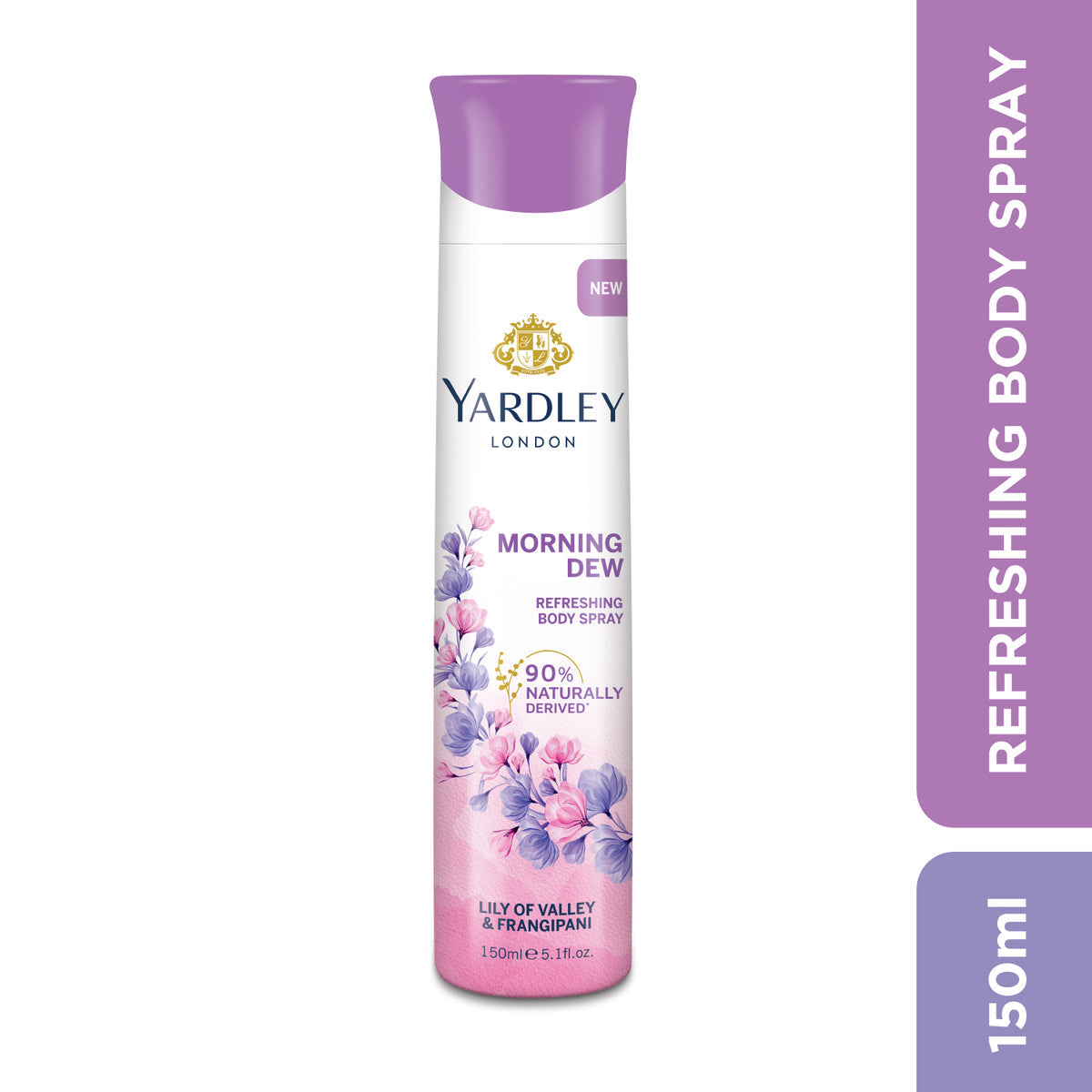 YARDLEY MORNING DEW DEO 150ML