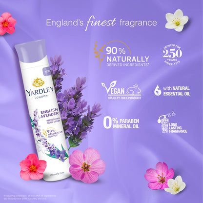 YARDLEY ENGLISH LAVENDER DEO 150ML