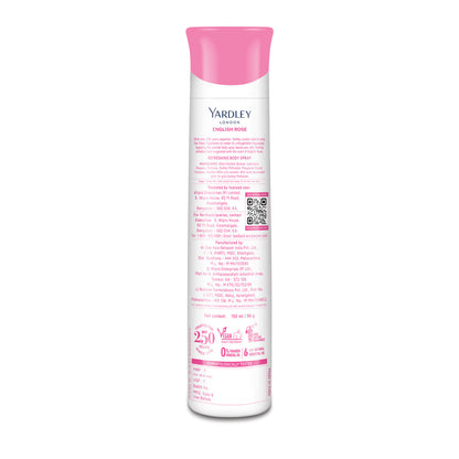 YARDLEY ENGLISH ROSE DEO 150ML