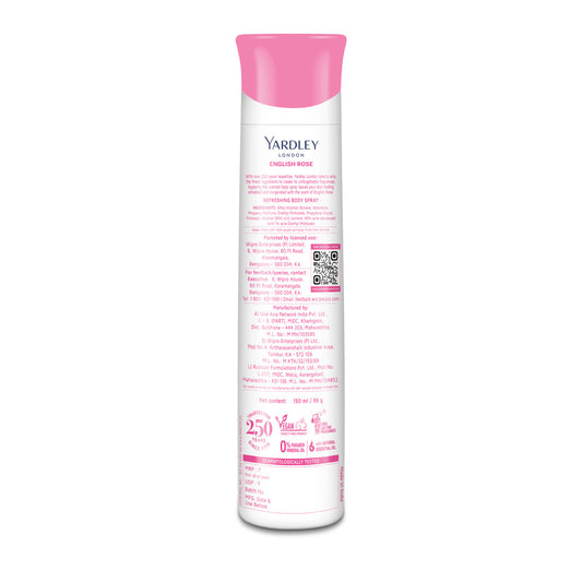 YARDLEY ENGLISH ROSE DEO 150ML