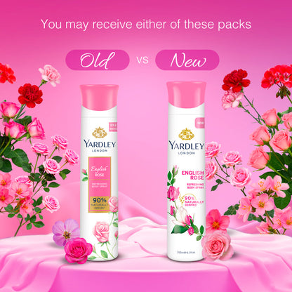 YARDLEY ENGLISH ROSE DEO 150ML