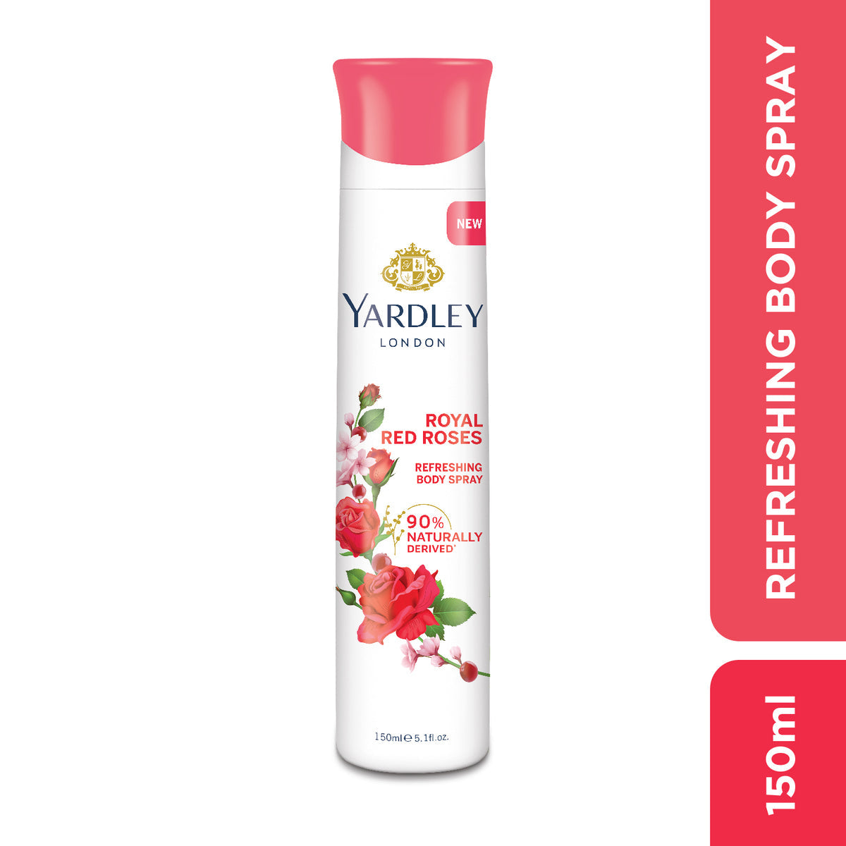 YARDLEY ROYAL RED ROSES DEO 150ML
