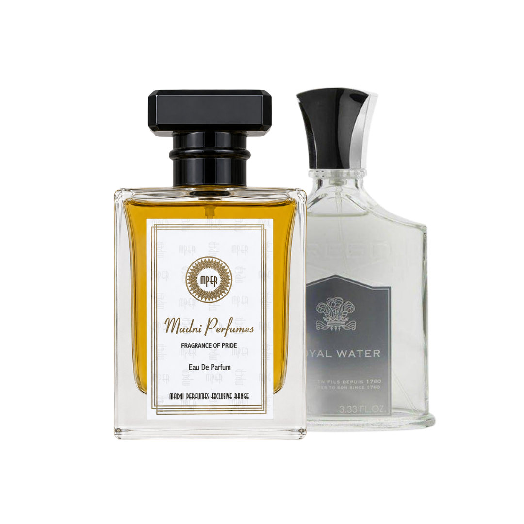 Just Yuhi Alpine Sage Green Aromatic perfume bottle