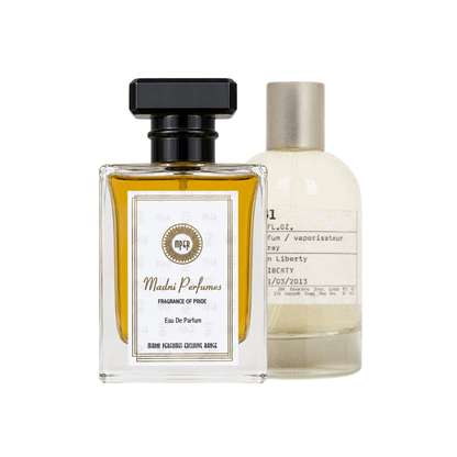 Just Yuhi Blossom Trail Floral Woody perfume bottle