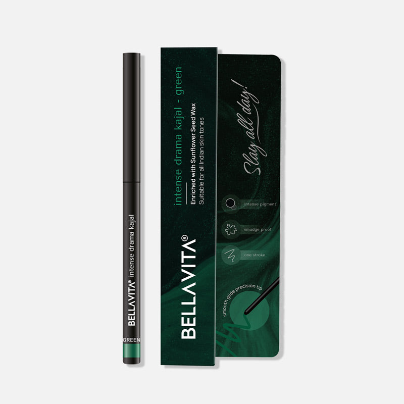 Bellavita Intense Drama Green Kajal