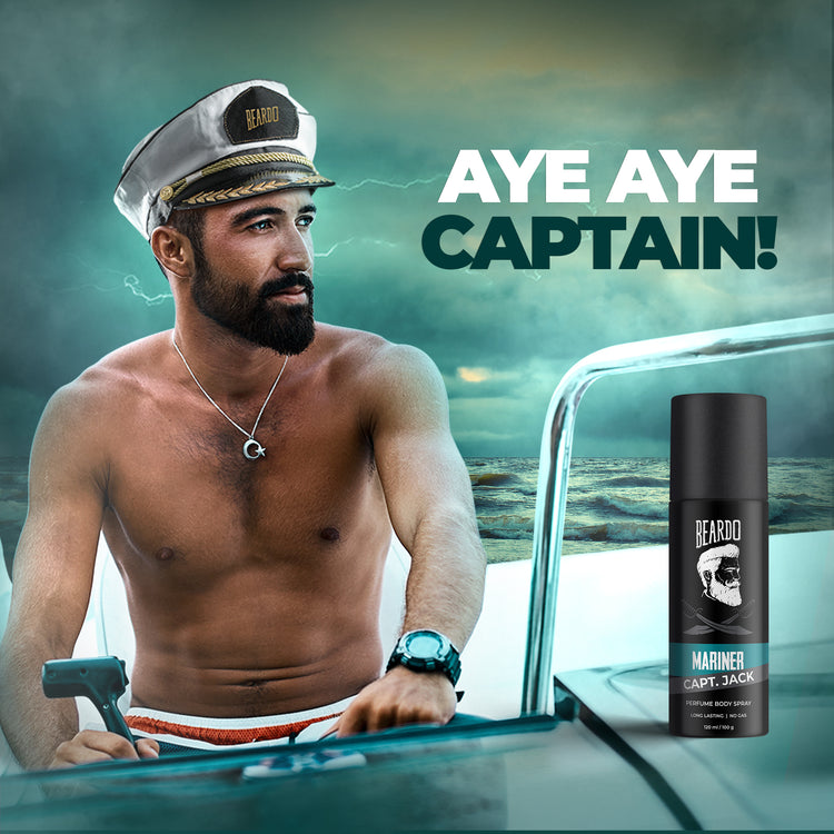 Beardo Mariner Captain Jack Perfume Body Spray 120ML