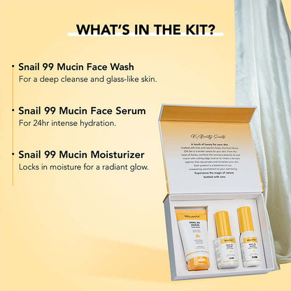 Bellavita Snail Mucin Glass Skin Essentials