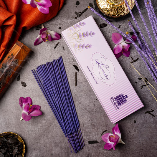 Adil Qadri Lavender Premium Quality Agarbatti ( Incense Stick ) 100 gms