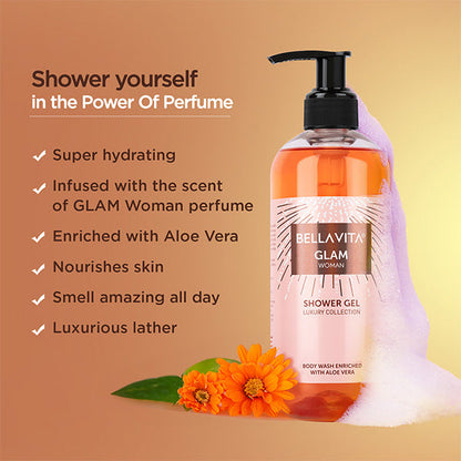 Bellavita GLAM Woman Shower Gel