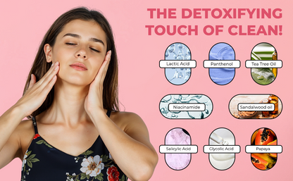 Restorative Detoxifying Gentle Facewash by NAKED fact - 100g