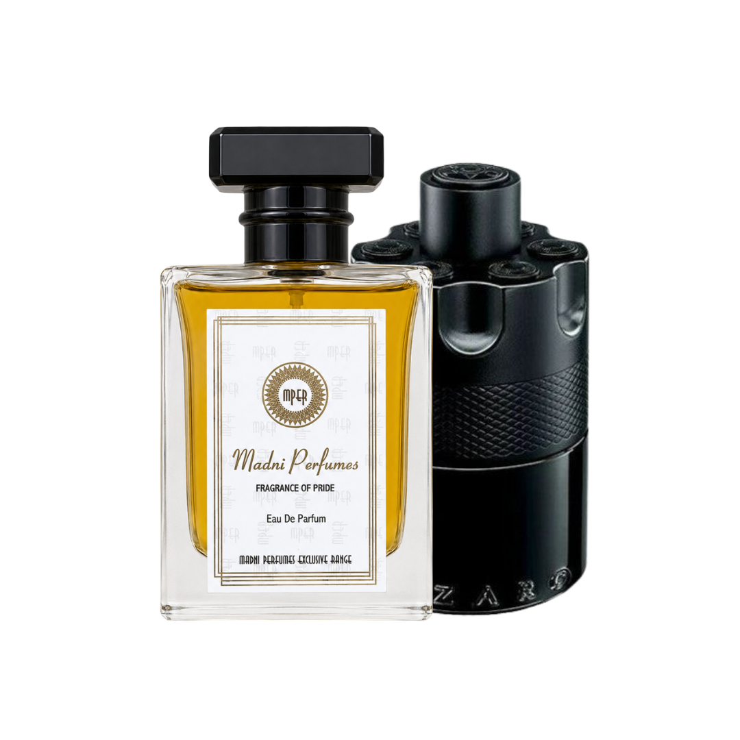 Just Yuhi Golden Resin Amber Woody perfume bottle