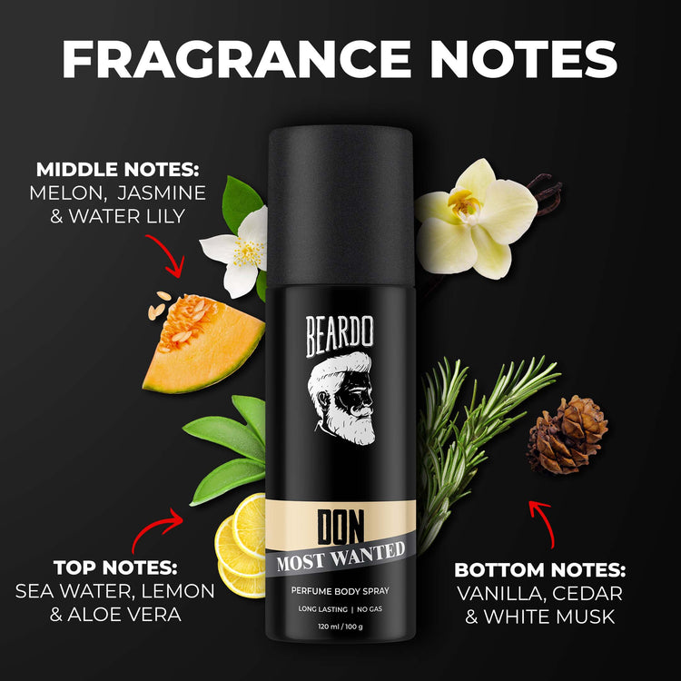 Beardo Don Most Wanted Perfume Body Spray 120ML