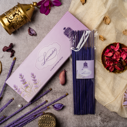 Adil Qadri Lavender Premium Quality Agarbatti ( Incense Stick ) 100 gms