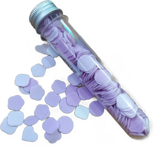 Marvel Products Paper Soap | Disposable Mini Soap Paper Scented | Flower Design Tube Shape Bottle Paper Soap For Travel | Portable Flower Tube Petals | Paper Soap For Travelling (Pack Of 1)