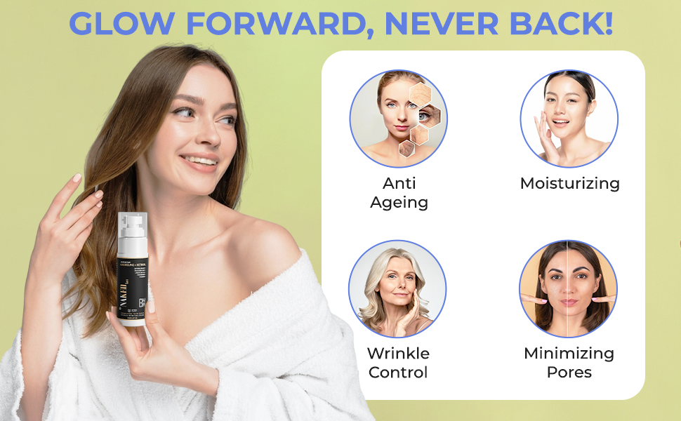 Argireline + Retinol Anti Ageing Cream by NAKED fact - 50g