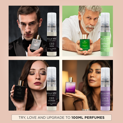 Bellavita Luxury Perfume Trial Pack