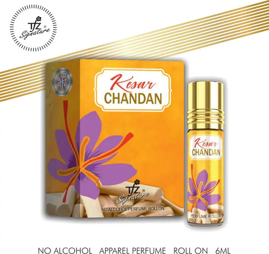 TFZ Attar Kesar Chandan No Alcohol Perfume Roll on 6ml