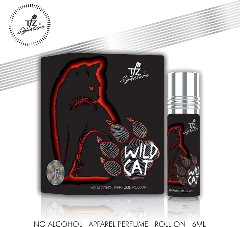 TFZ Attar Wild Cat No Alcohol Perfume Roll on 6ml