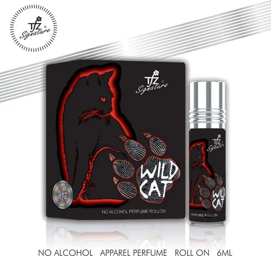 TFZ Attar Wild Cat No Alcohol Perfume Roll on 6ml