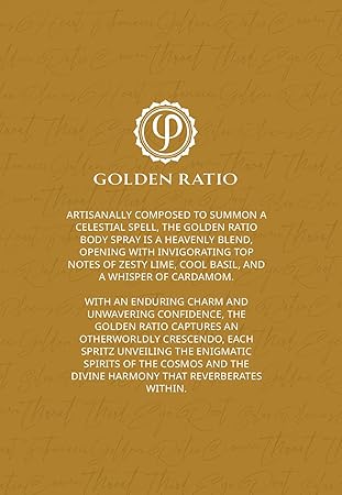 Adour Pairs Deodorant GOLDEN RATIO - 250ML