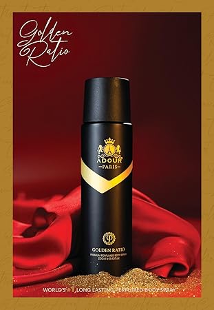 Adour Pairs Deodorant GOLDEN RATIO - 250ML