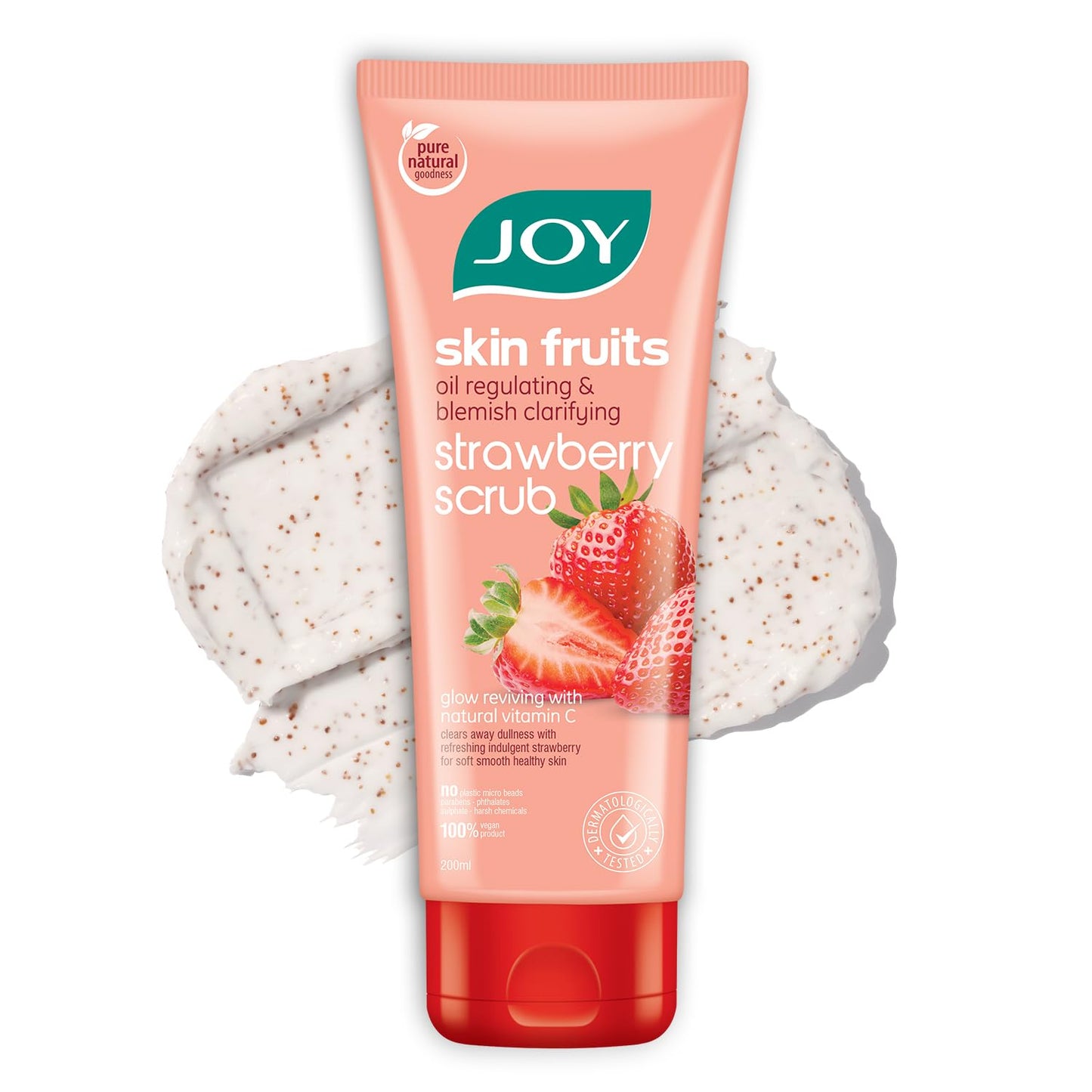 Joy Skin Fruits Oil Regulating Strawberry Scrub 200ML
