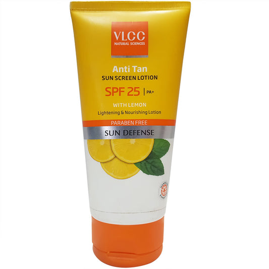Vlcc Anti Tan Sun Screen Lotion Lemon 100ML