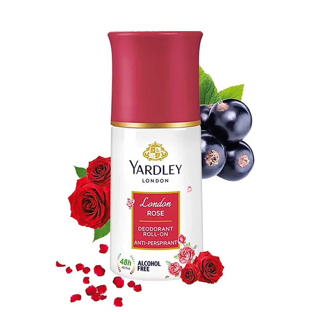 Yardley LONDON ROSE ROLL-ON 50ML