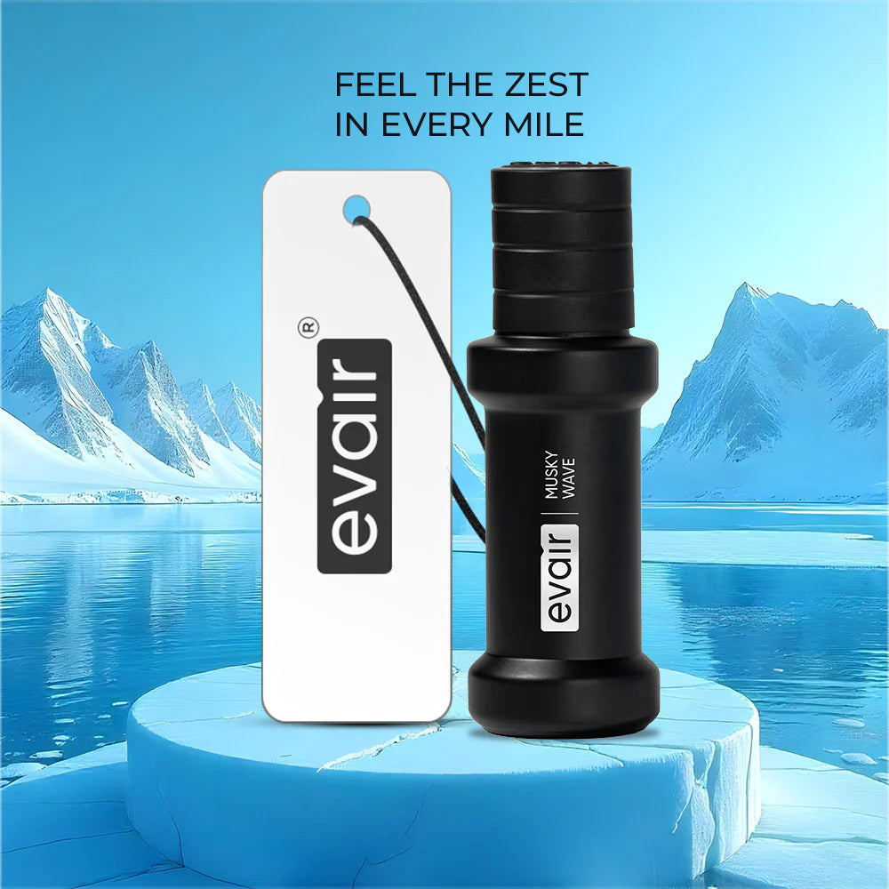 Evair Musky Wave – 30ml Car Freshener with 250+ Sprays