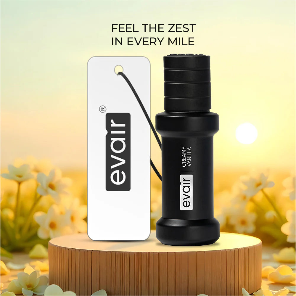 Evair Creamy Vanilla – 30ml Car Freshener with 250+ Sprays
