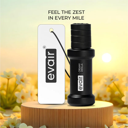 Evair Creamy Vanilla – 30ml Car Freshener with 250+ Sprays
