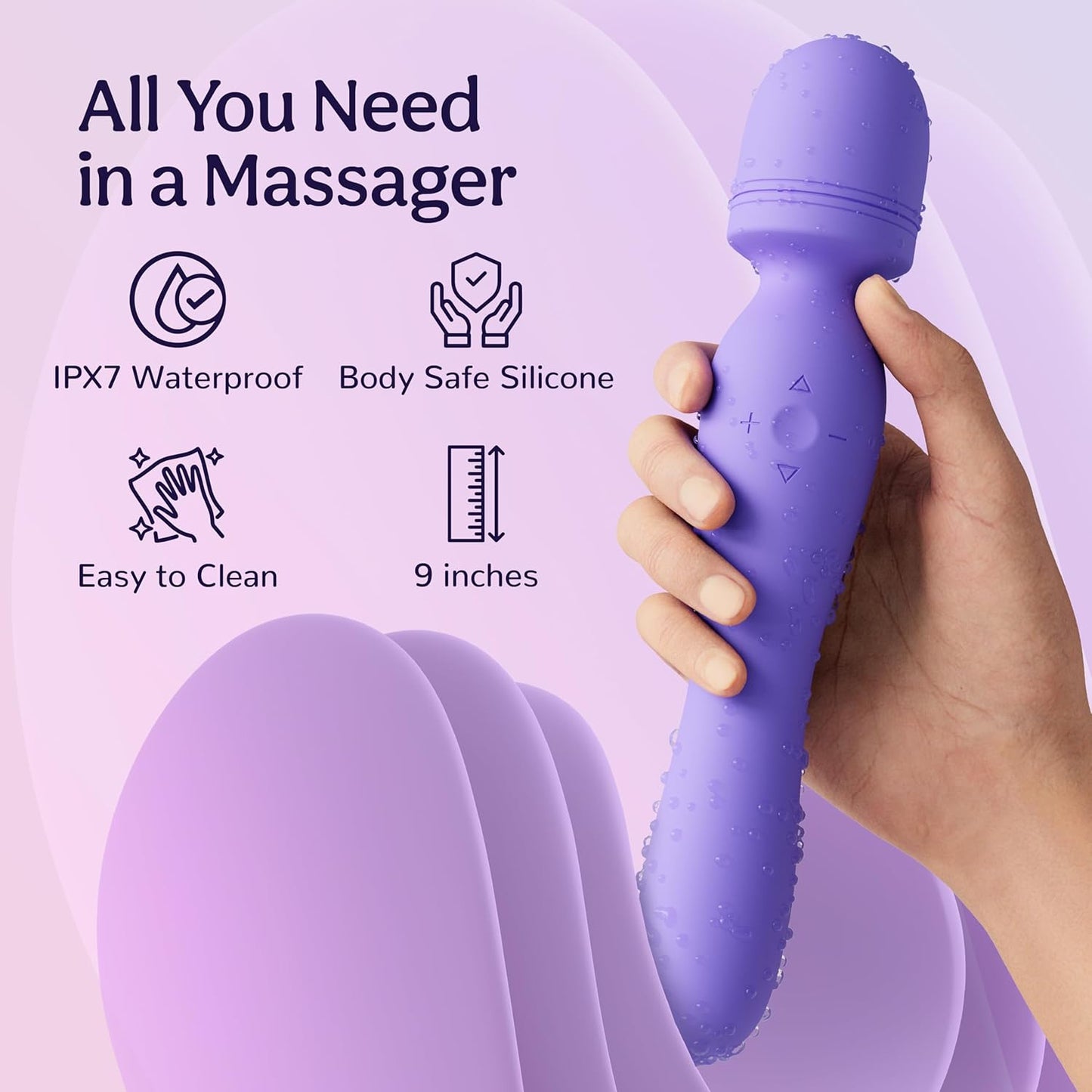 Caresmith Body Wave Massager | Dual Heads Massager | Massager Machine for Pain Relief with 1 Year Warranty