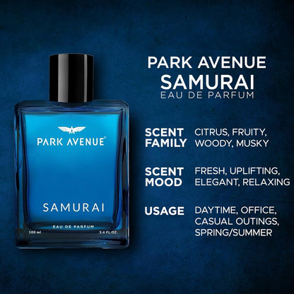 Park Avenue Samurai Eau De Parfum Men 100ml
