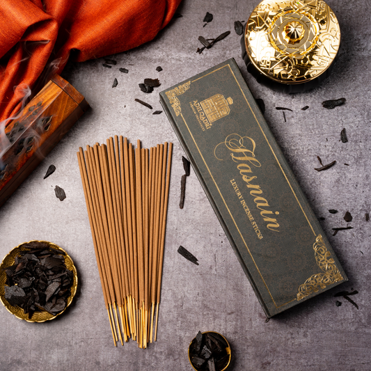 Adil Qadri Hasnain Premium Quality Agarbatti ( Incense Stick ) 100 gms
